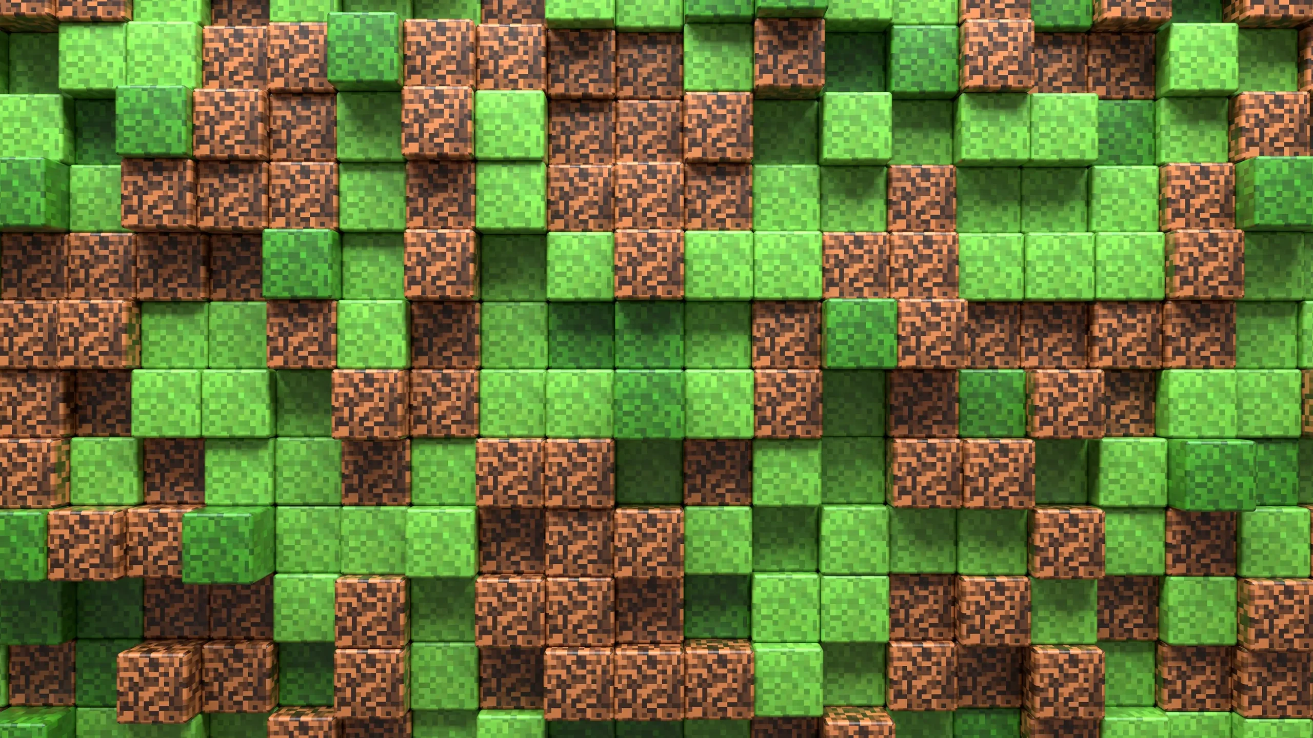 Minecraft-achtige blokken